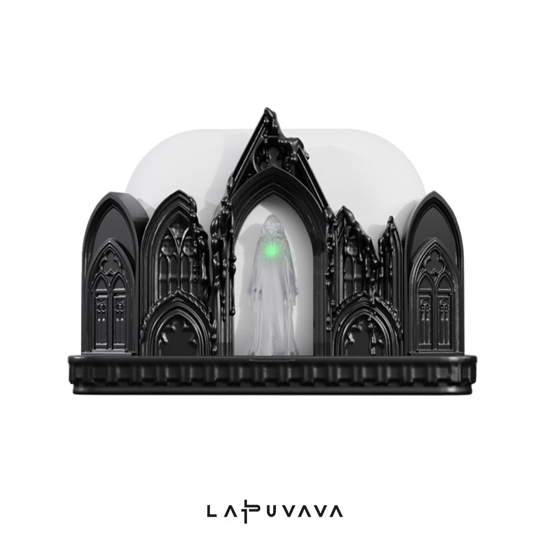 LAPUVAVA | Gothic Arches Candle Style 3D Printed AirPods Case