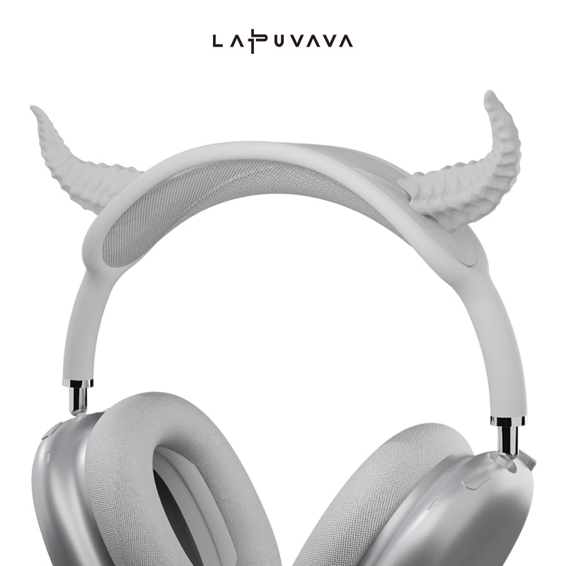 LAPUVAVA | Demon Horns Headband Cover for AirPods Max