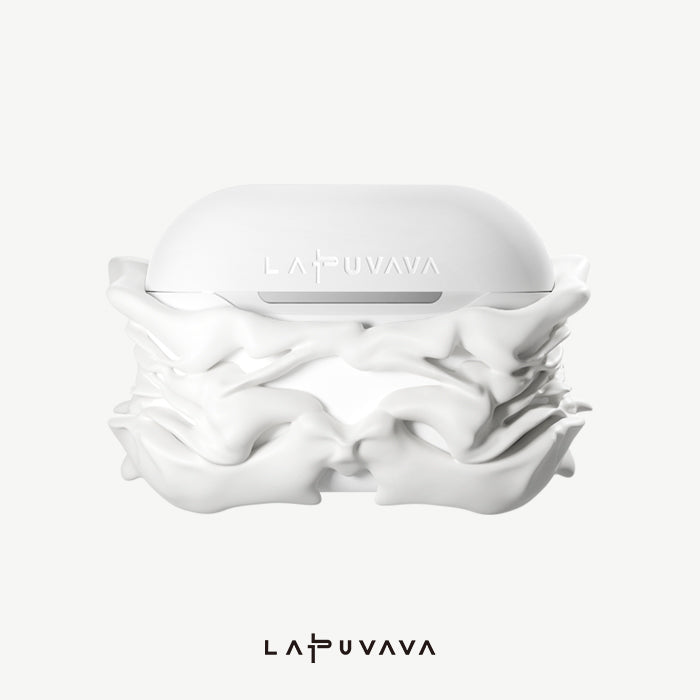 LAPUVAVA | Original Butterfly Art 3D Printed AirPods Case with Silicone Cover