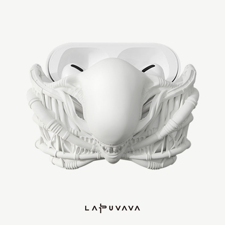 LAPUVAVA | Alien-Inspired AirPods Case with Silicone Cover