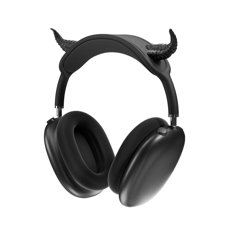 LAPUVAVA | Demon Horns Headband Cover for AirPods Max